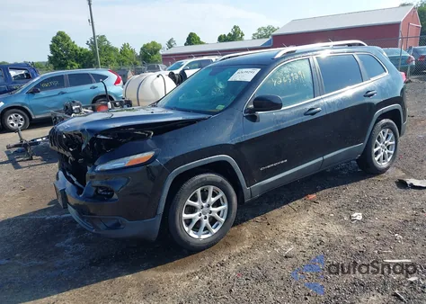 2014 Jeep Cherokee Latitude из США, поврежденный, VIN 1C4PJMCB7EW150398